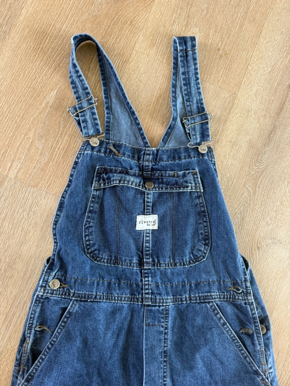 LEE RIVITED dungarees denim overalls | Y2K | vintage - Picture 2 of 8
